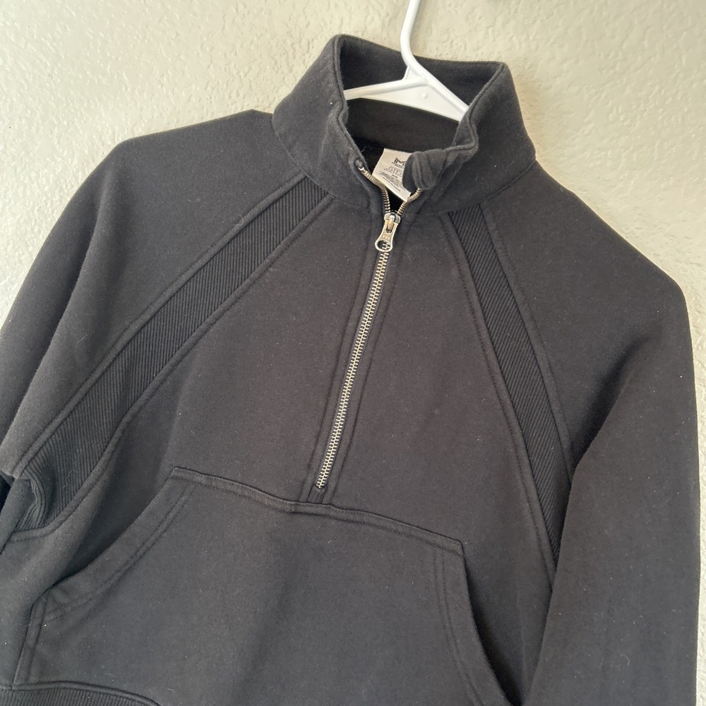 Member's Mark Women's Fleece Half-Zip Pullover Size XS Black